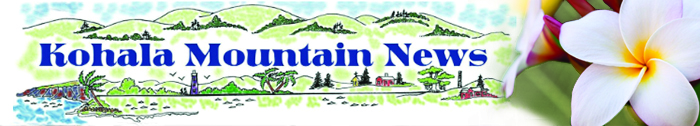 Masthead of the Kohala Mountain News